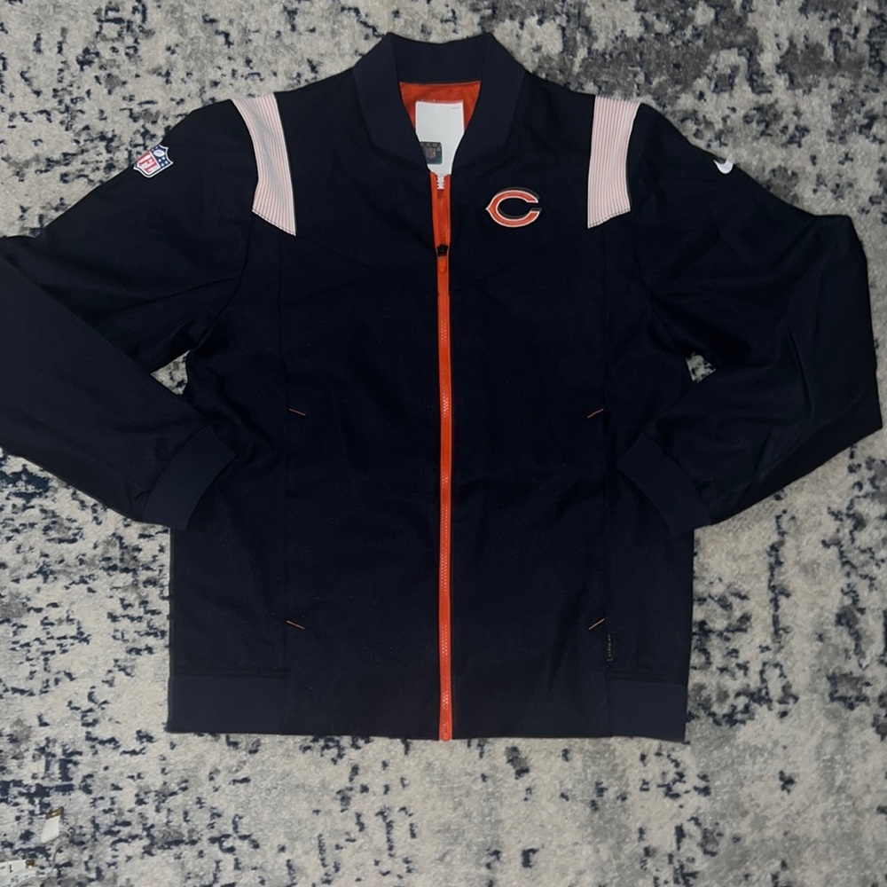 New Nike Chicago Bears On Field Performance Jacket